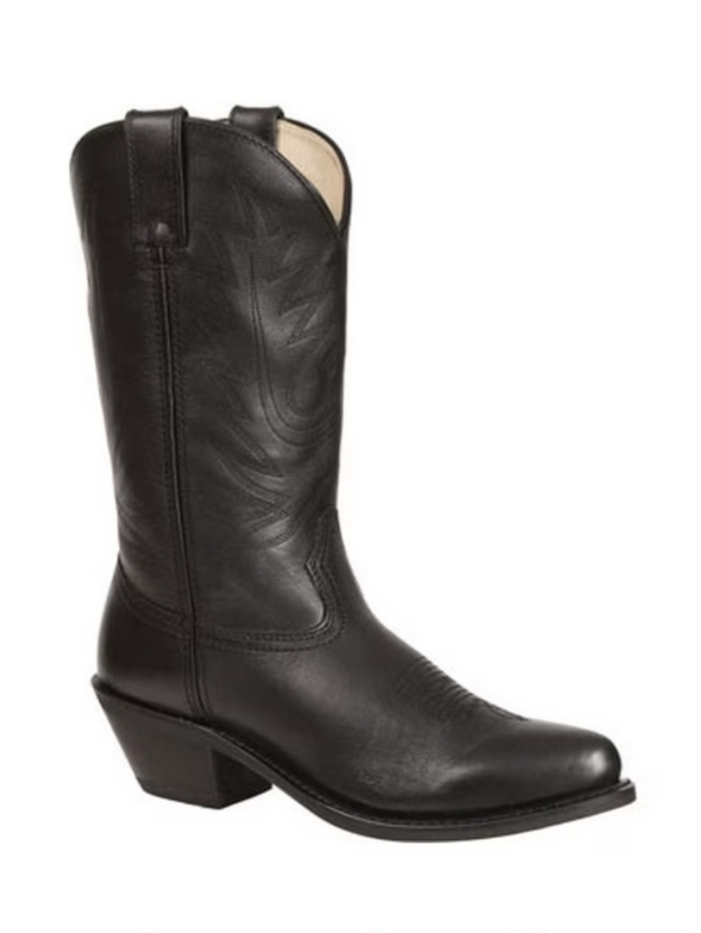 Durango Western Boots Women's 11" Pull Tab Cowgirl Heel Black RD4100 Size 11